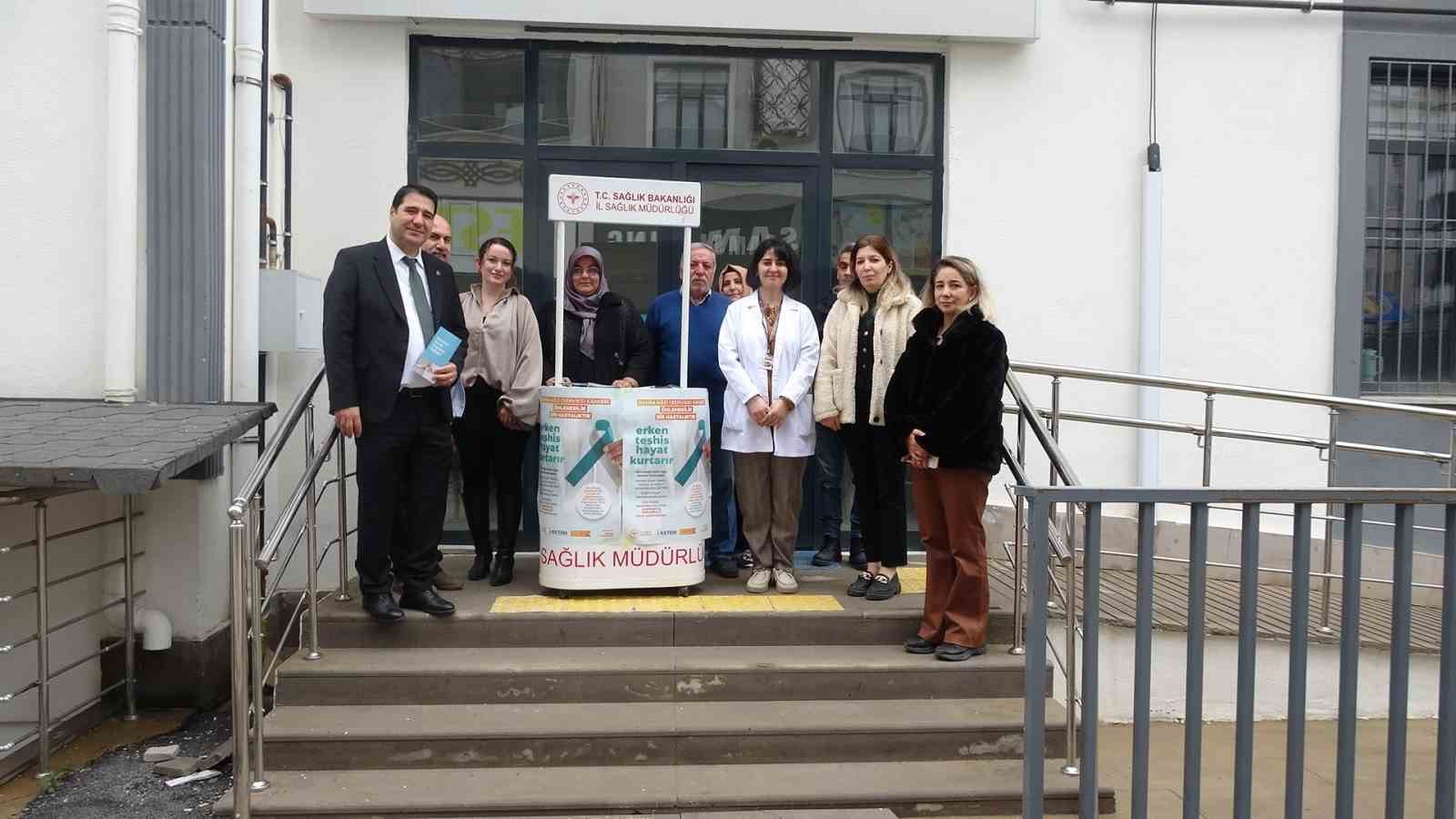 Kilis’te ’Dünya Sigarayı Bırakma Günü’nde vatandaşlar bilgilendirildi