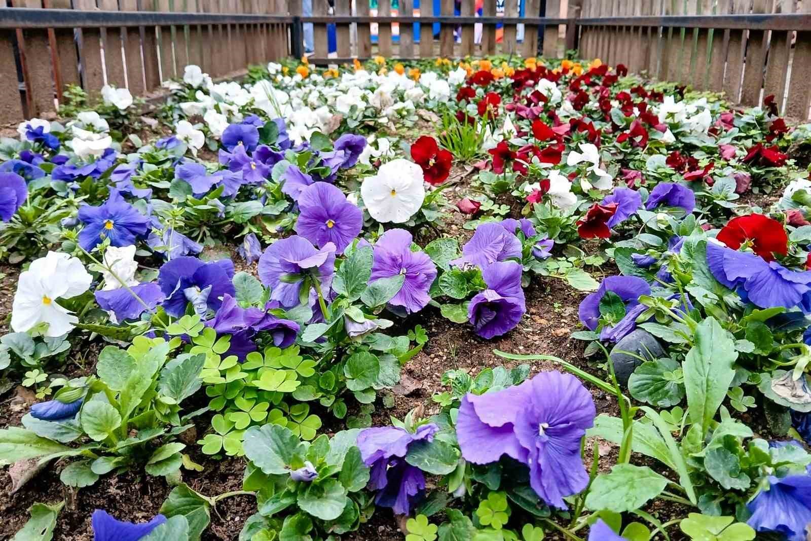 Efeler Belediyesi&rsquo;nden &ccedil;i&ccedil;ek d&uuml;zenlemesi
