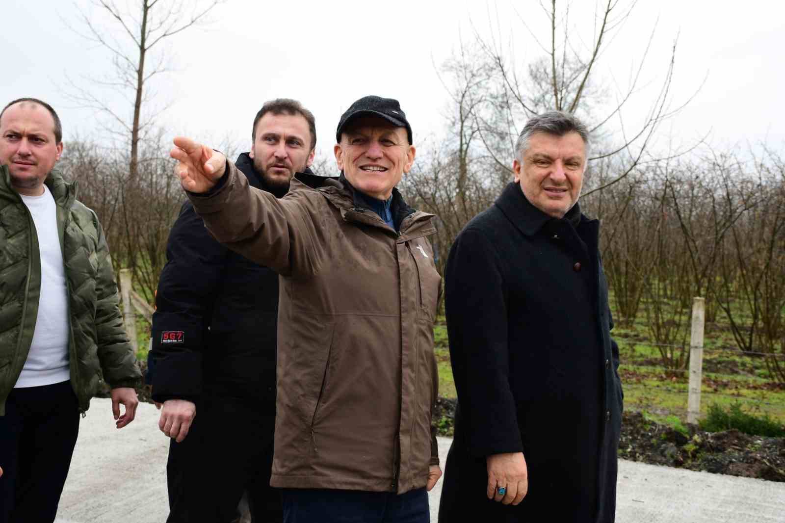 Terme’de yol seferberliği: Bin metrelik konforlu ulaşım