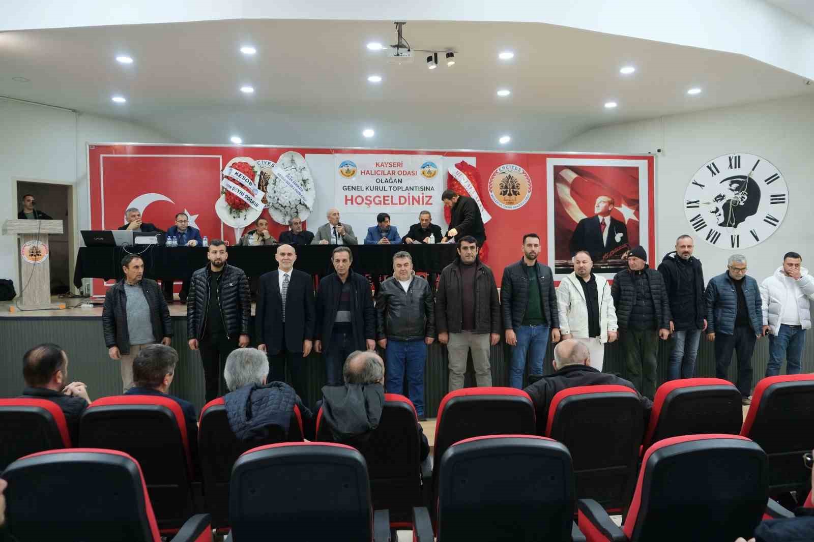 Halıcılar Odası’nda Mustafa Demiryürek dönemi