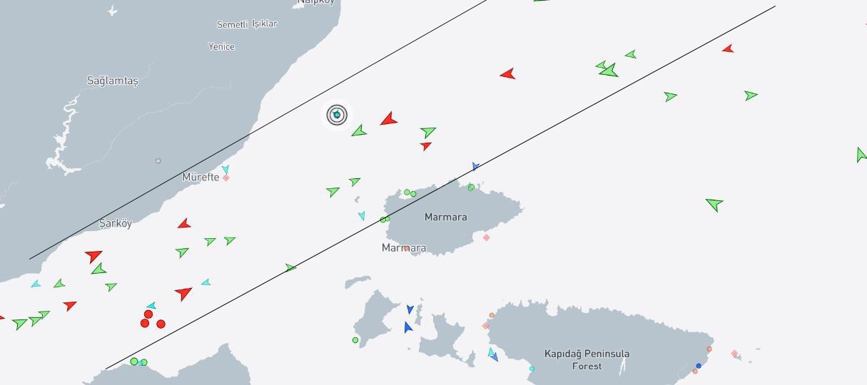 Marmara Denizi&rsquo;ne atladığı iddia edilen gen&ccedil; i&ccedil;in arama &ccedil;alışması başlatıldı
