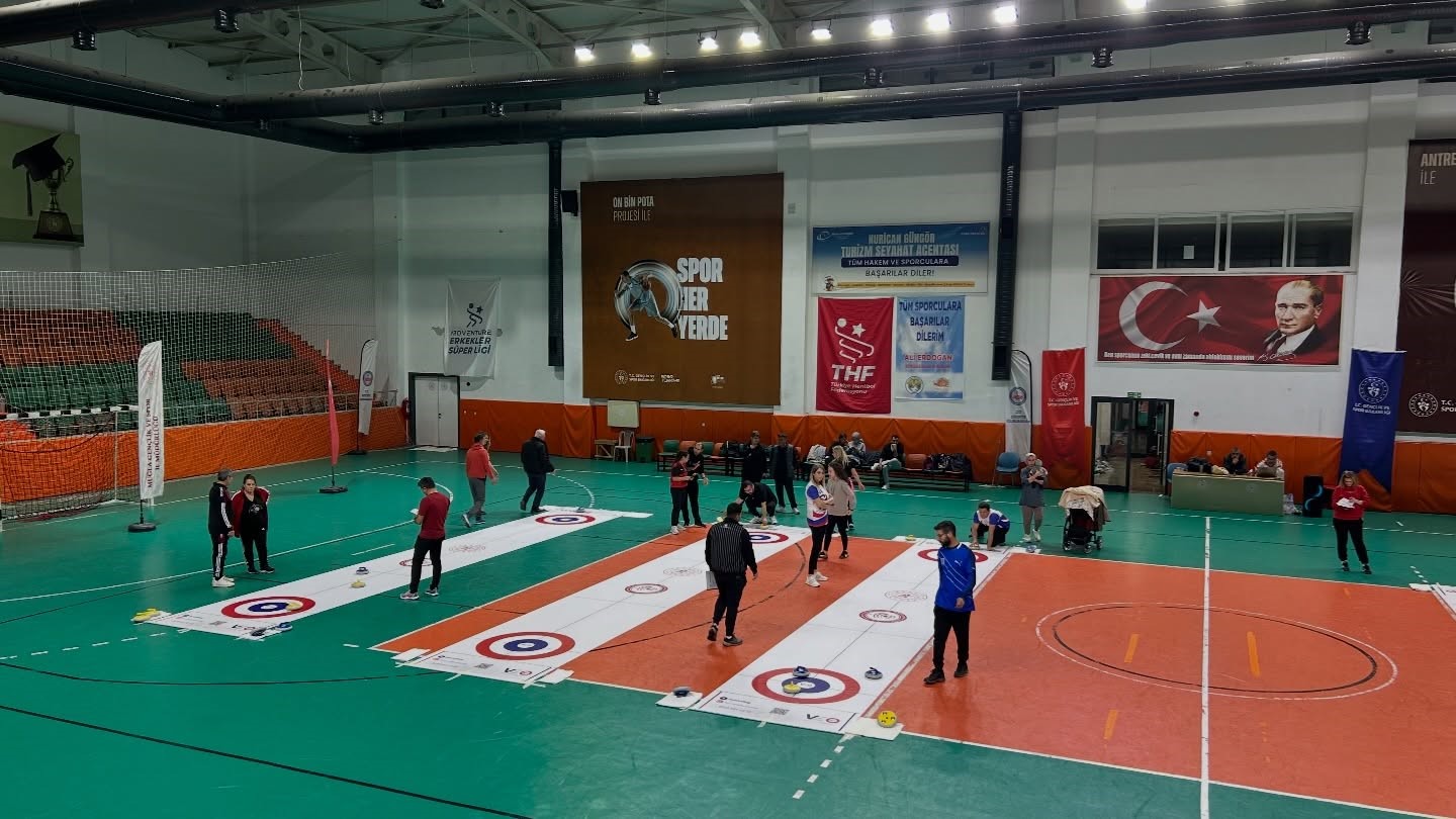 K&ouml;yceğiz&rsquo;de Floor Curling Turnuvası başladı
