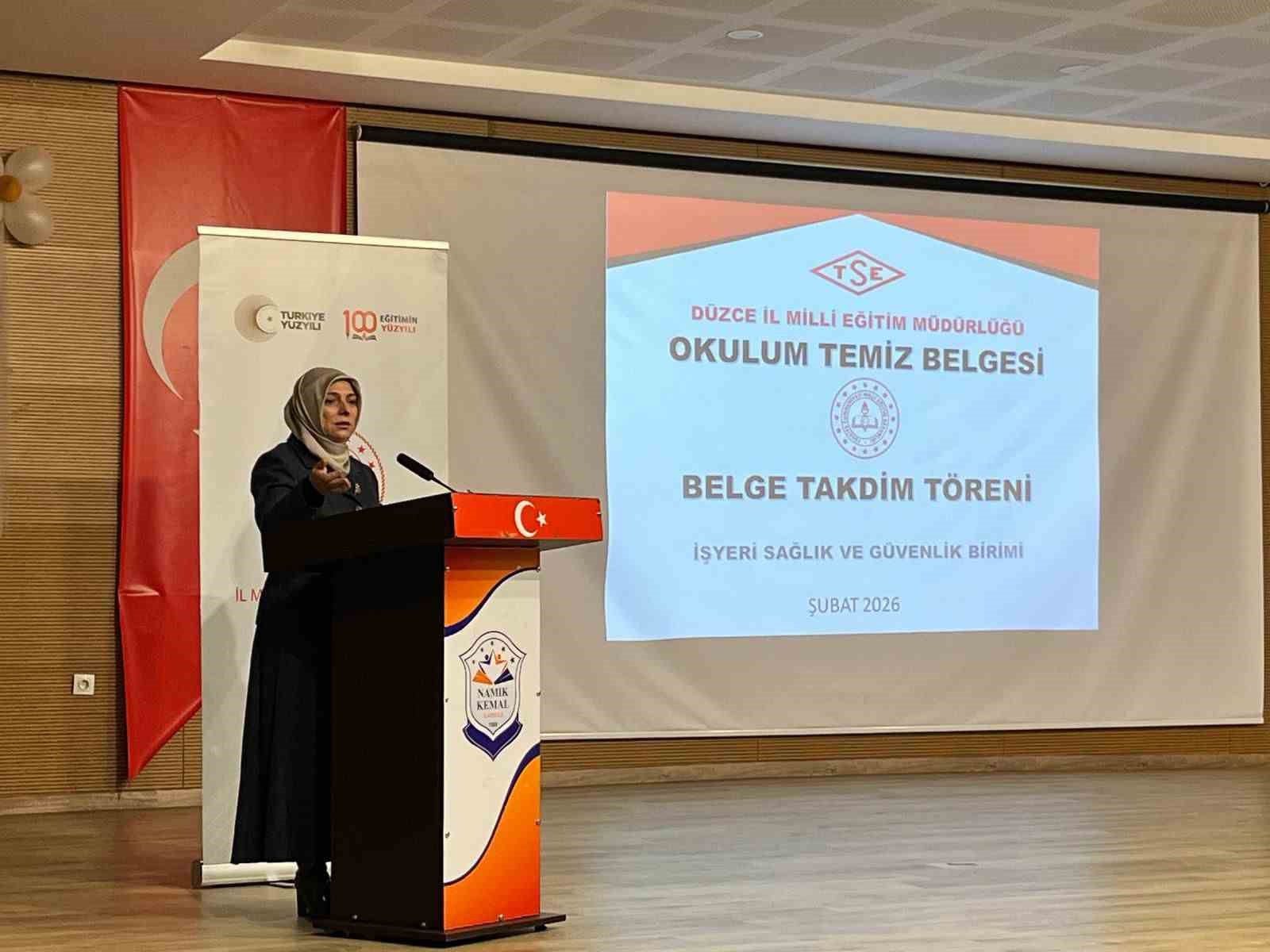 183 okul okulum temiz belgesi aldı