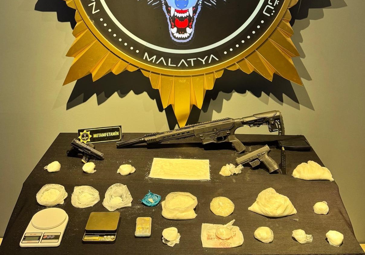 Malatya’da uyuşturucu operasyonu: 2 gözaltı