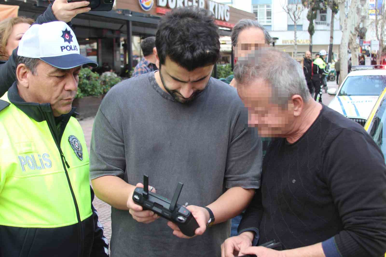 Dronla takip edilen sürücülere 159 bin TL ceza uygulandı