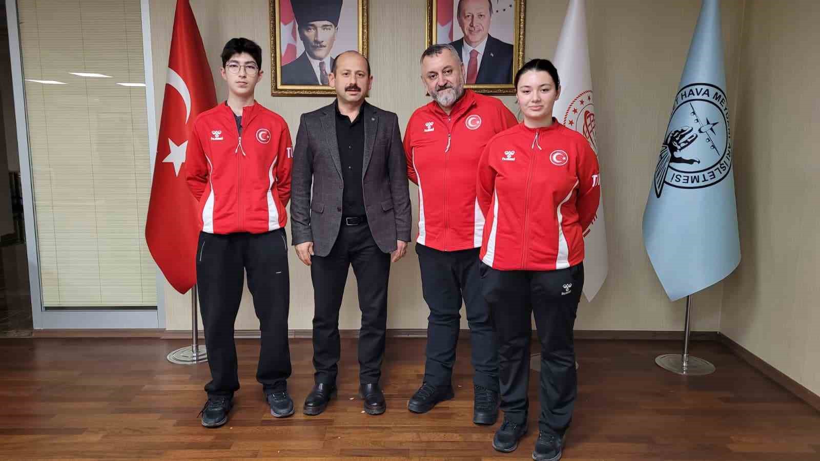 Avrupa Şampiyonu Samsun&rsquo;da coşkuyla karşılandı
