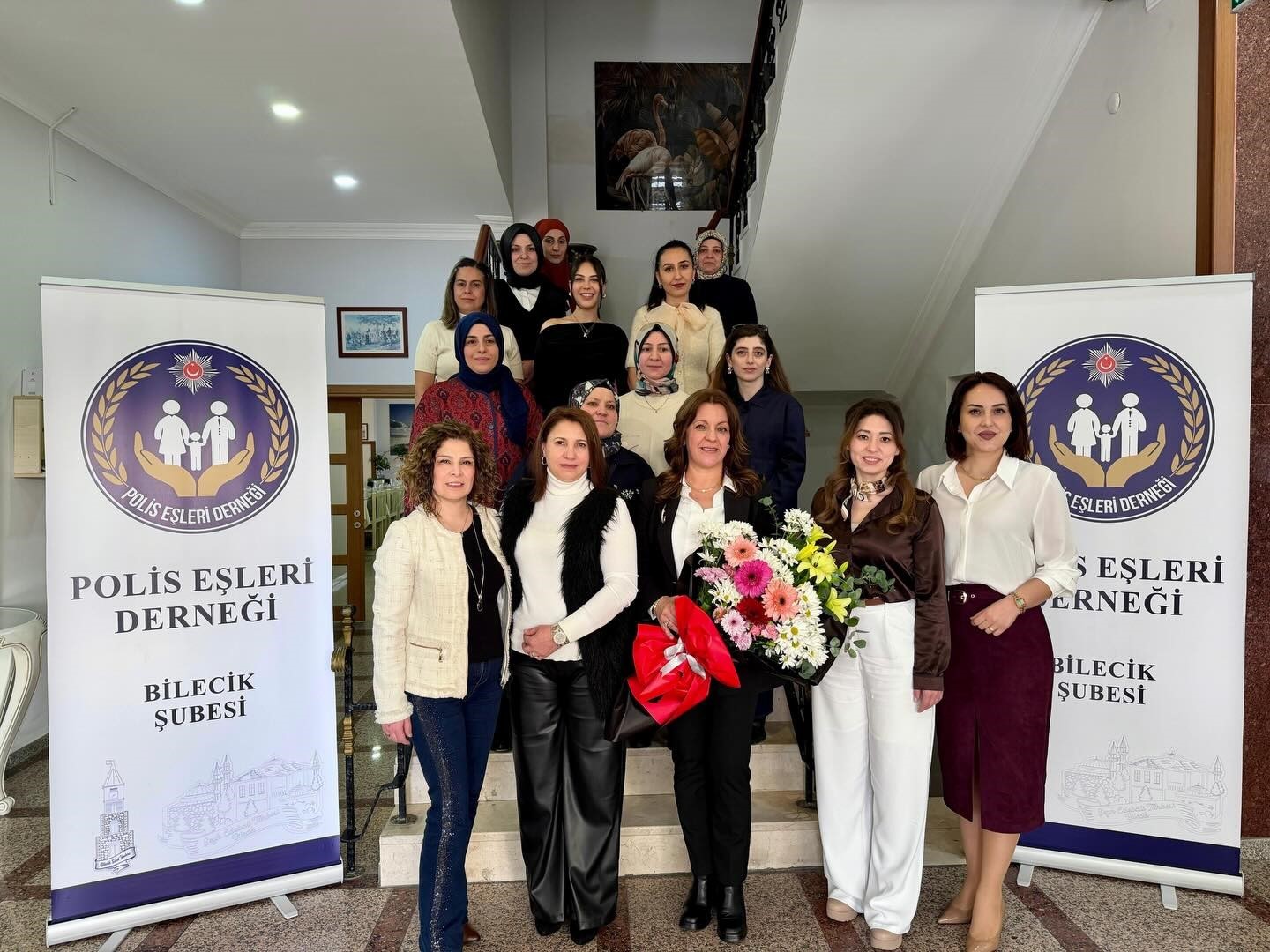 Polis Eşleri Derneği Bilecik Şubesi’nin yeni başkanı Sibel Çağlar oldu