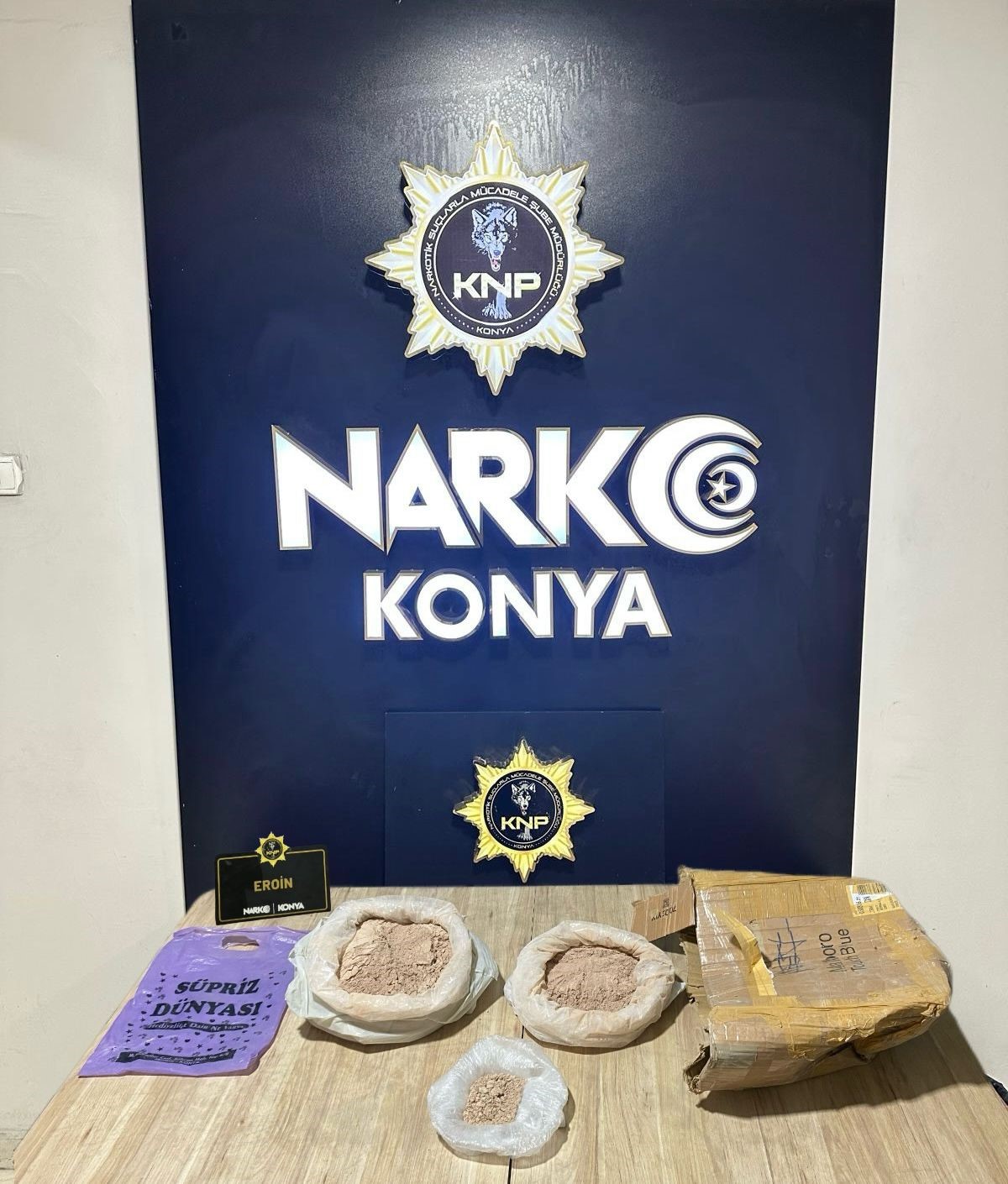 Konya&rsquo;da 1 ayda 187 uyuşturucu taciri tutuklandı
