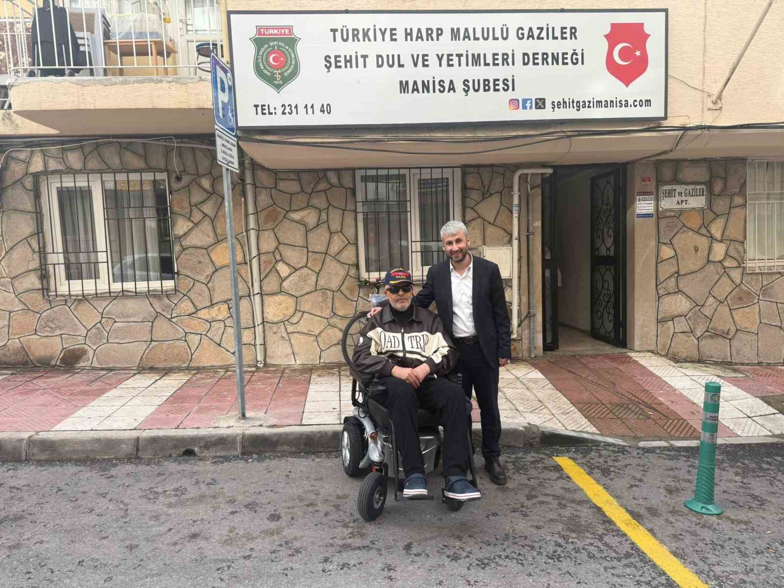 Manisalı gazinin yüzünü güldüren destek