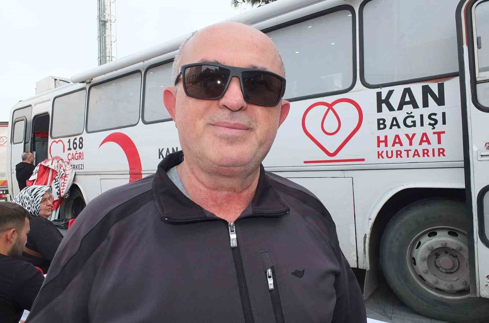 Burhaniyeliler kan bağışı paptı
