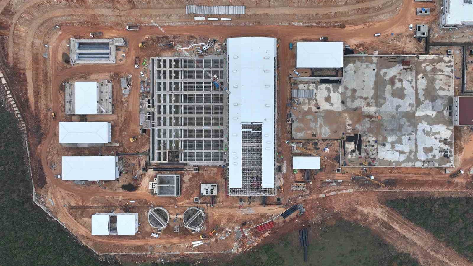 Çınarcık Arıtma Tesisi’nde sona yaklaşıldı