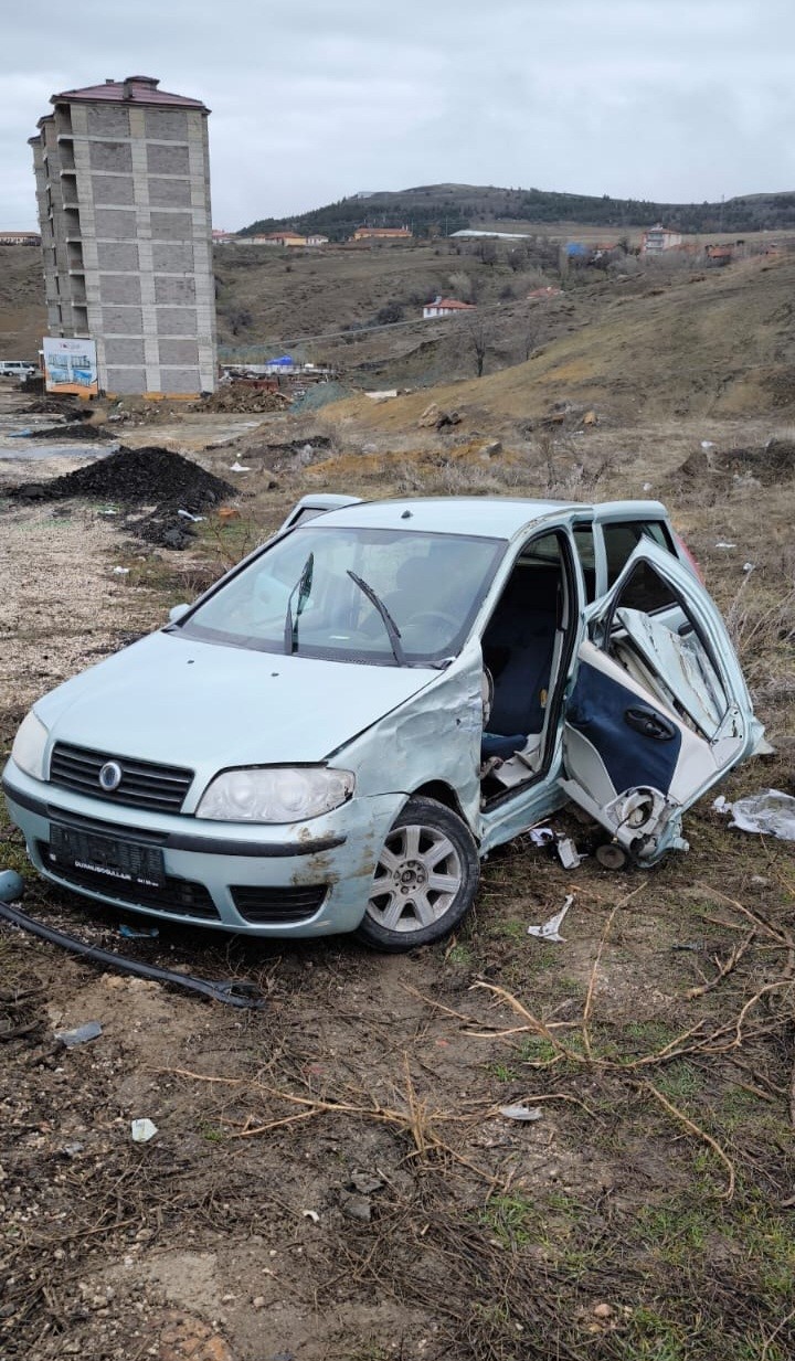 Yozgat’ta meydana gelen kazada 4 kişi yaralandı