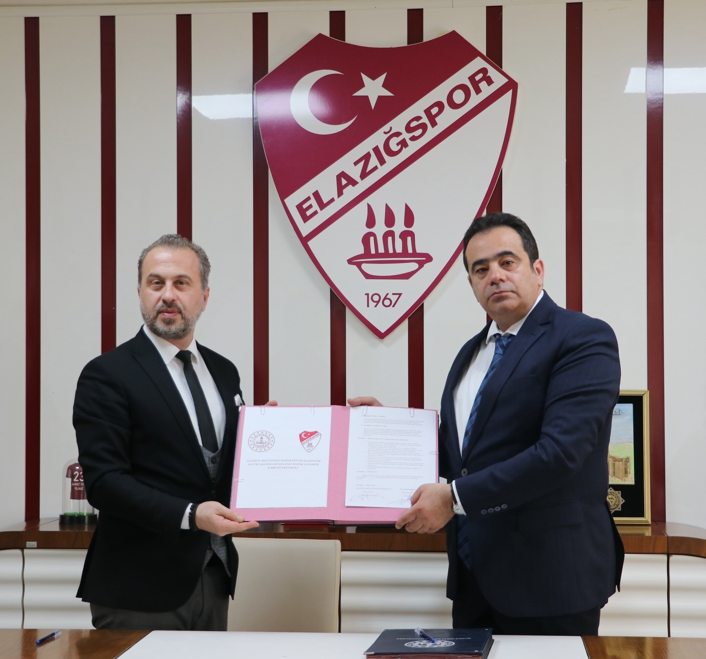 Elazığspor ile Elazığ MEM arasında işbirliği protokol&uuml;
