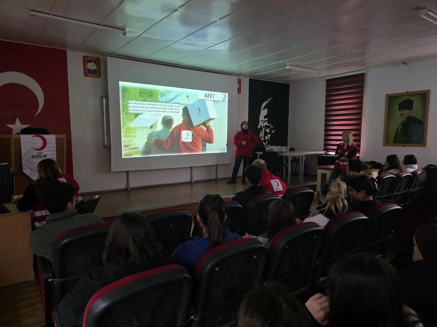 Söke’de öğrencilere afet ve iklim değişikliği farkındalığı