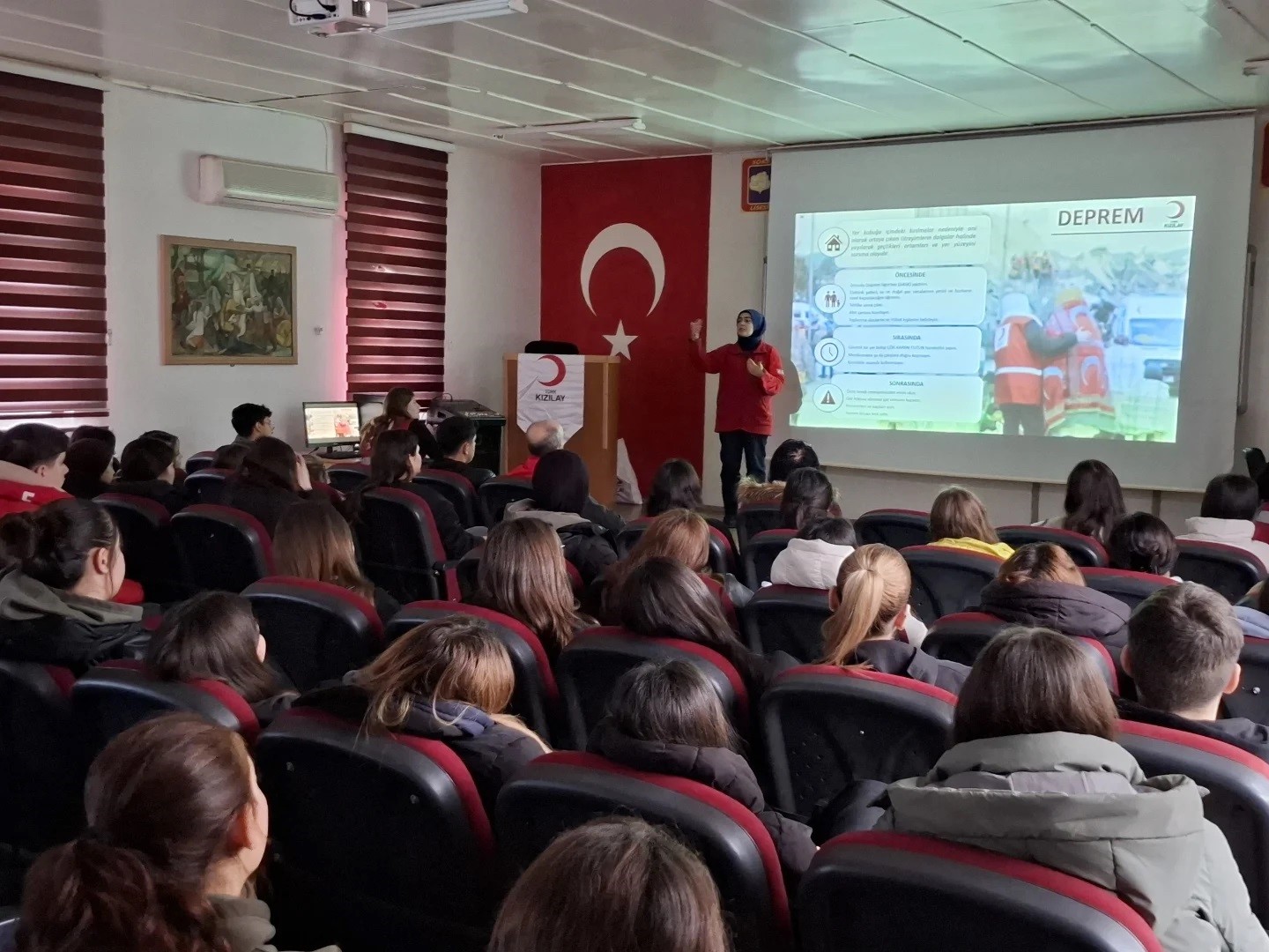 S&ouml;ke&rsquo;de &ouml;ğrencilere afet ve iklim değişikliği farkındalığı
