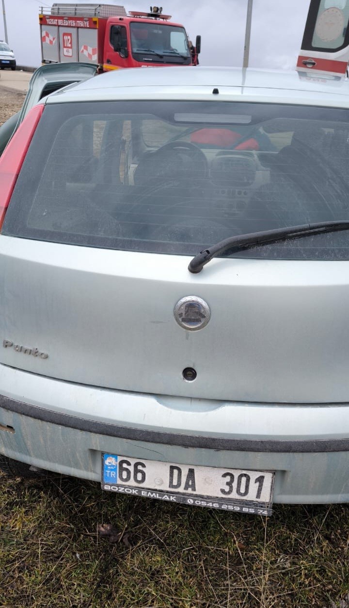 Yozgat’ta meydana gelen kazada 4 kişi yaralandı