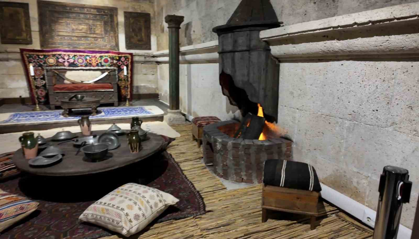 Sultanhanı Kervansarayı&rsquo;nda tarih yeniden canlandırıldı
