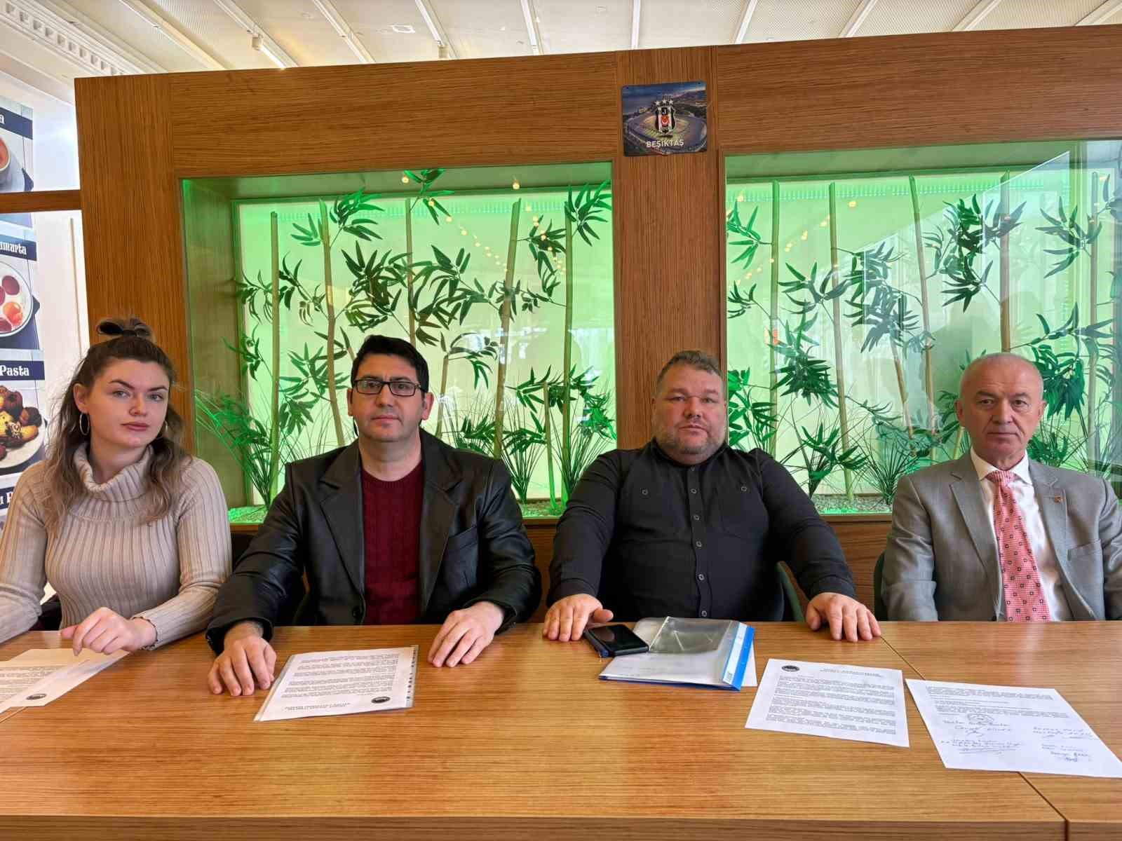 Bulgaristan’ın oy sınırı kararı Edirne’de protesto edildi