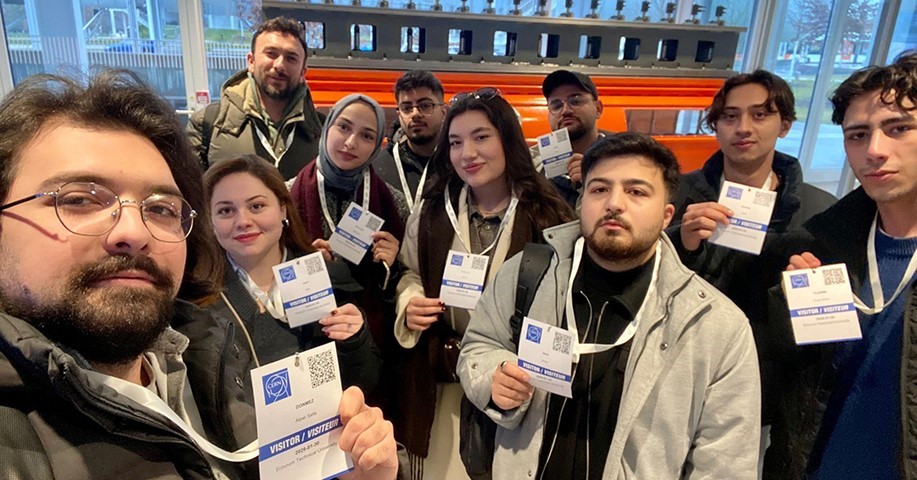 ET&Uuml; Tulpar Uzay ve Roket Kul&uuml;b&uuml; CERN&rsquo;i ziyaret etti
