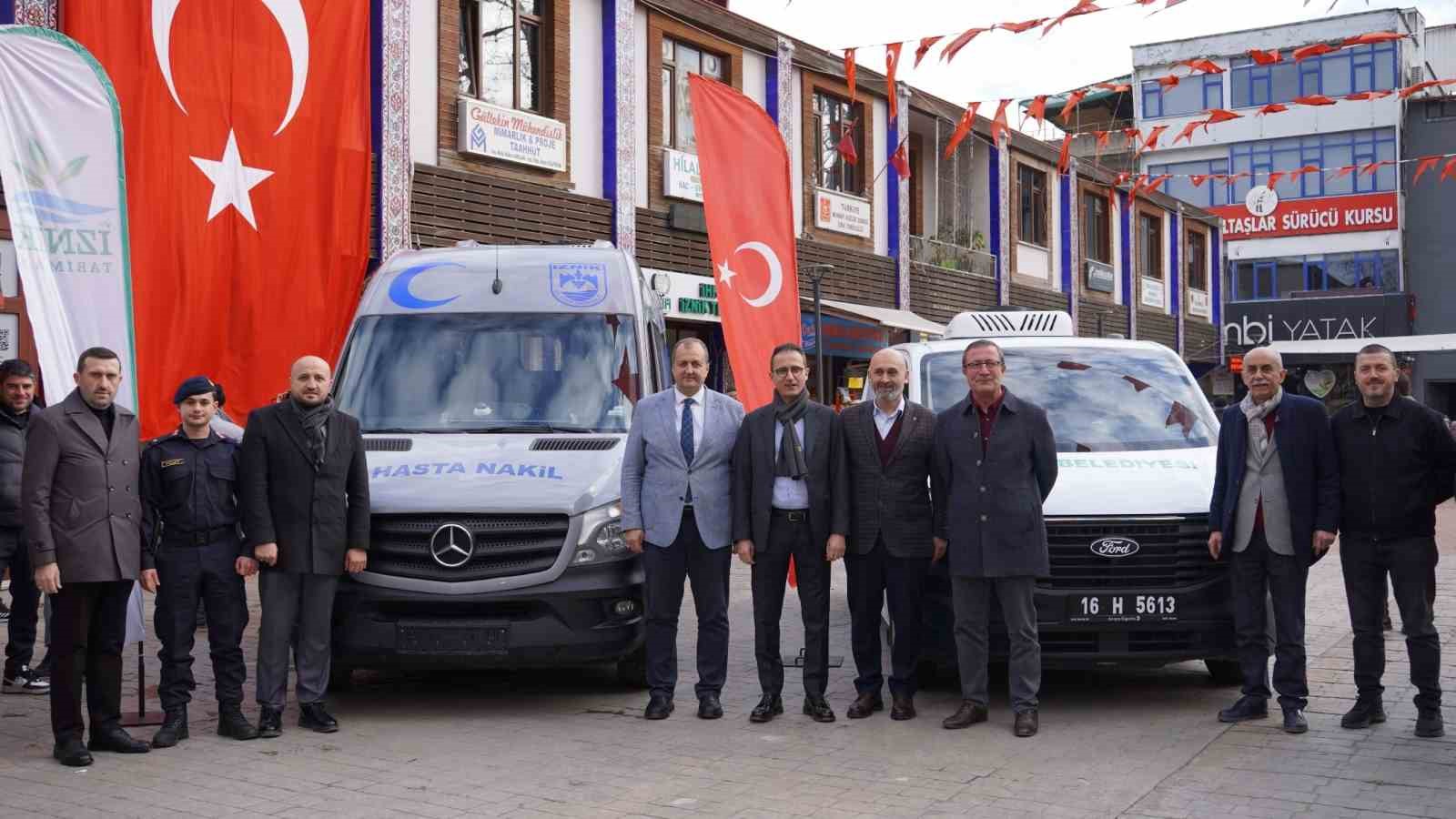 İznik Belediyesi hizmet filosunu g&uuml;&ccedil;lendirdi
