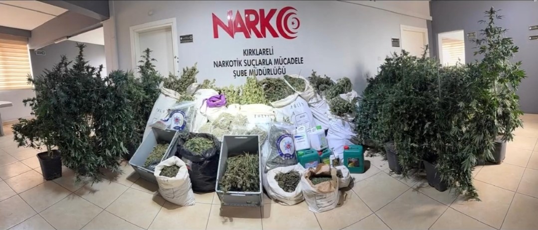 Kırklareli&rsquo;nde 54 kilogram esrar ele ge&ccedil;irildi: 1 tutuklama
