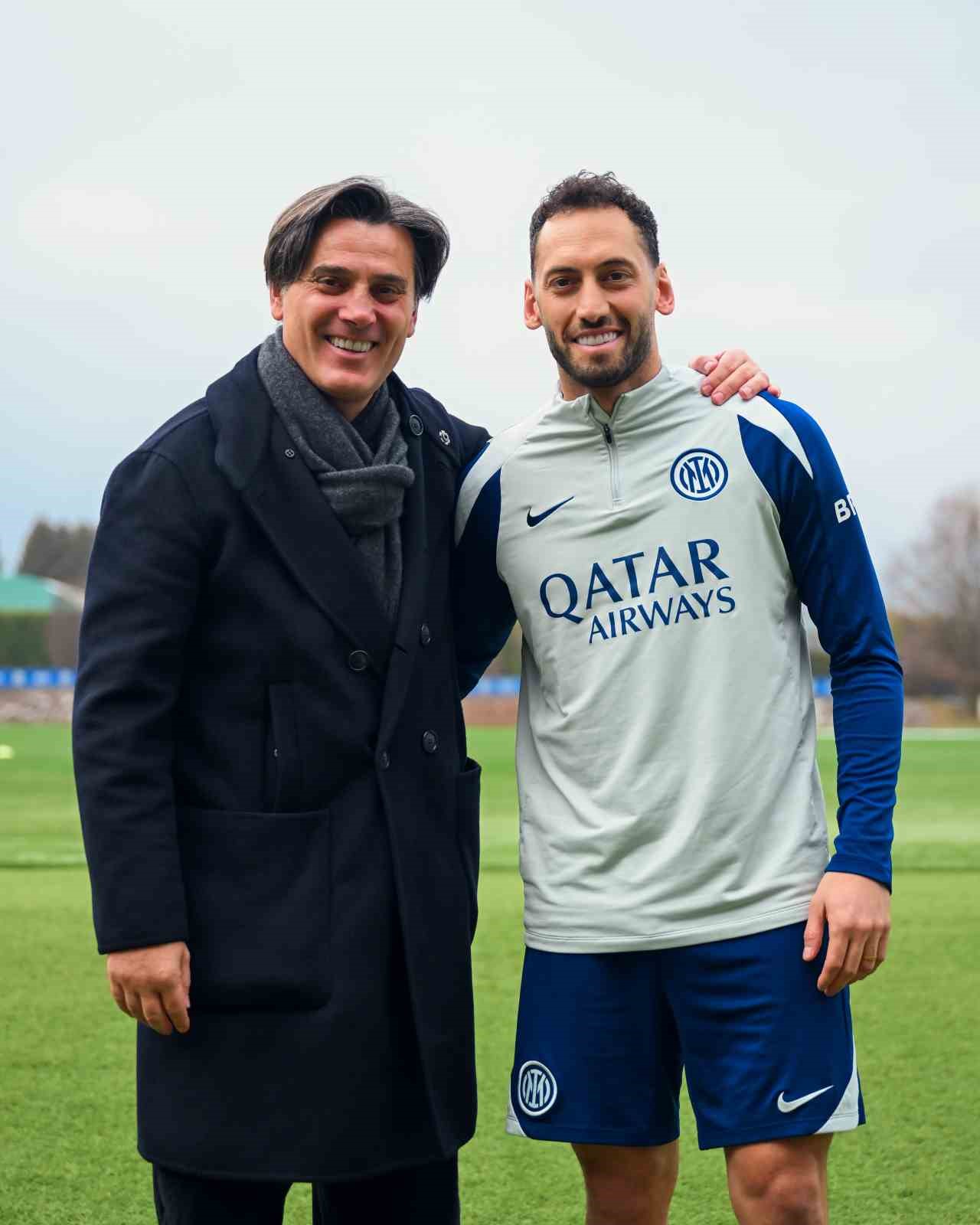 Vincenzo Montella, İtalyan ekibi Inter&rsquo;in konuğu oldu
