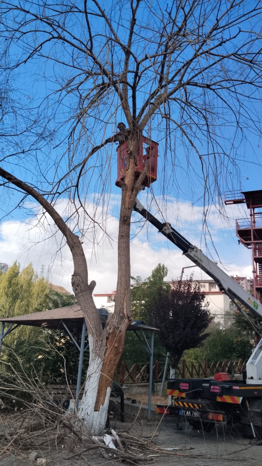 Bilecik&rsquo;te park ve bah&ccedil;elerden bahara hazırlık
