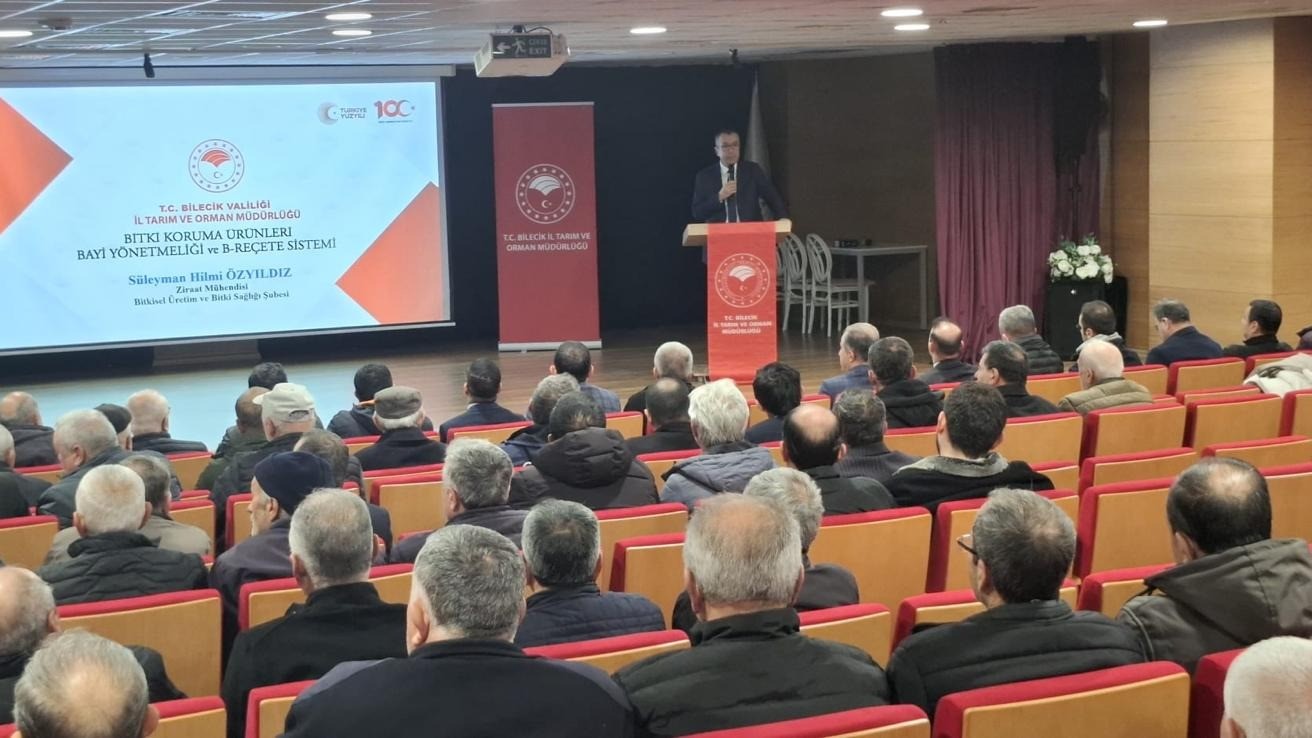 Bilecik’te üreticilere B-Reçete Ve Gıda Hijyeni eğitimi