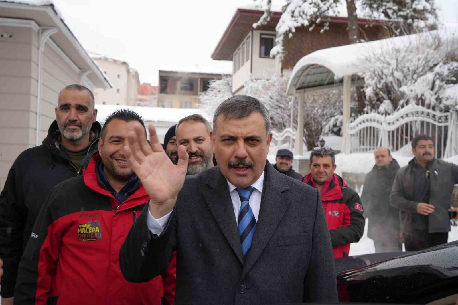 Yeni İçişleri Bakanı Mustafa Çiftçi Erzurum’a veda etti