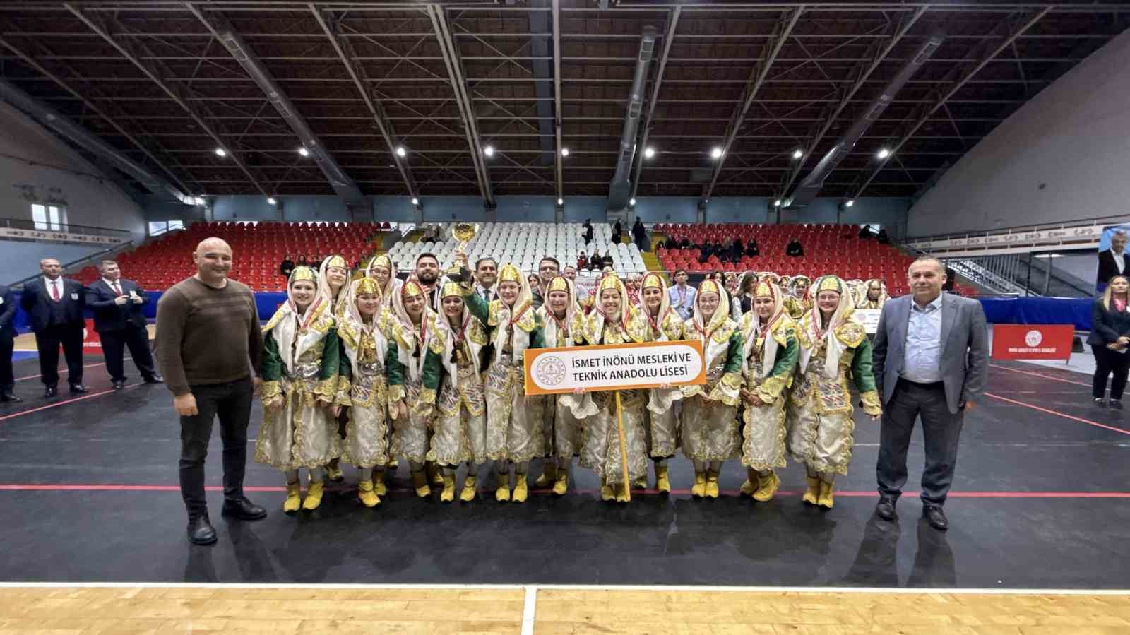 Okul Sporları Halk Oyunları İl Birinciliği yarışmaları tamamlandı