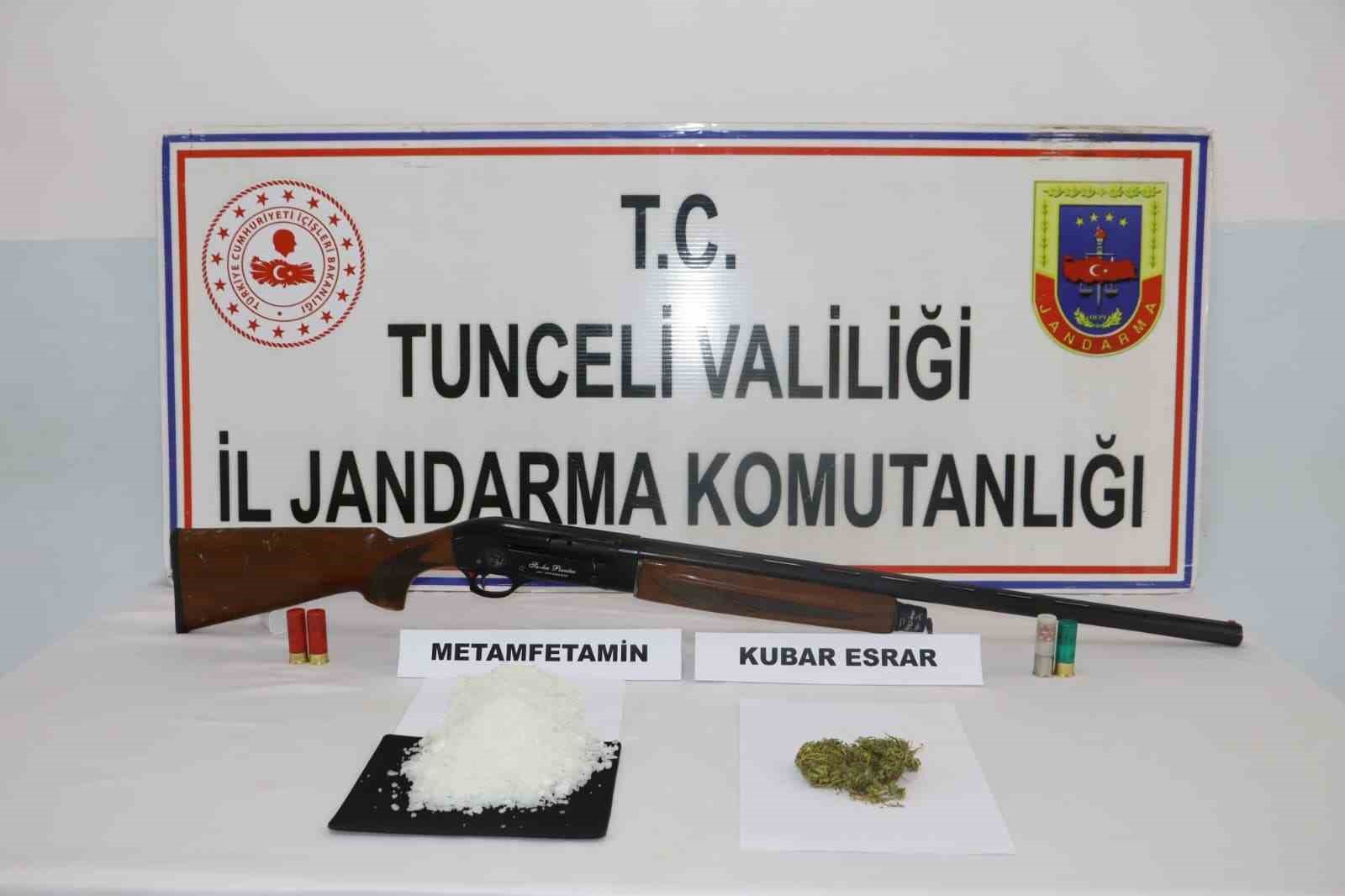 Tunceli’de uyuşturucu operasyonu: 4 tutuklama