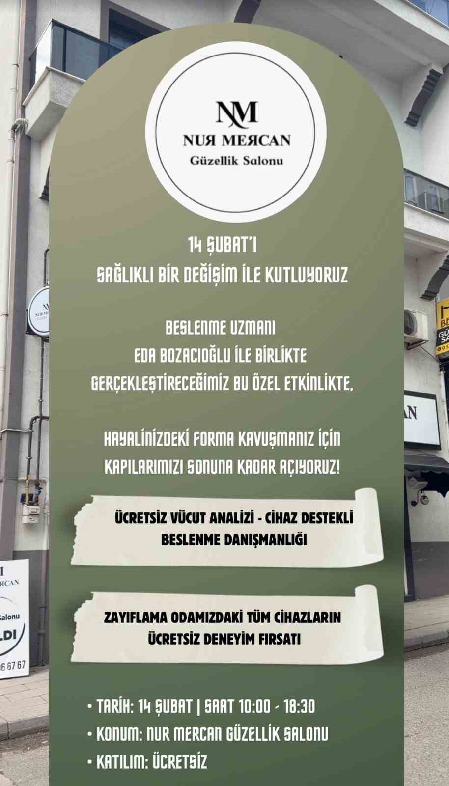 Ereğli’de ücretsiz diyetisyen desteği ve vücut analizi etkinliği