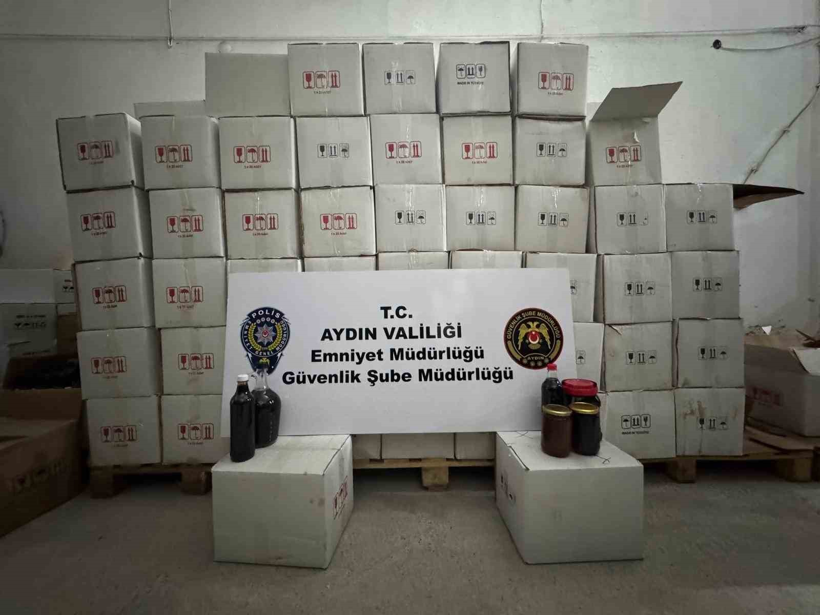 Aydın’da sahte gıda operasyonu