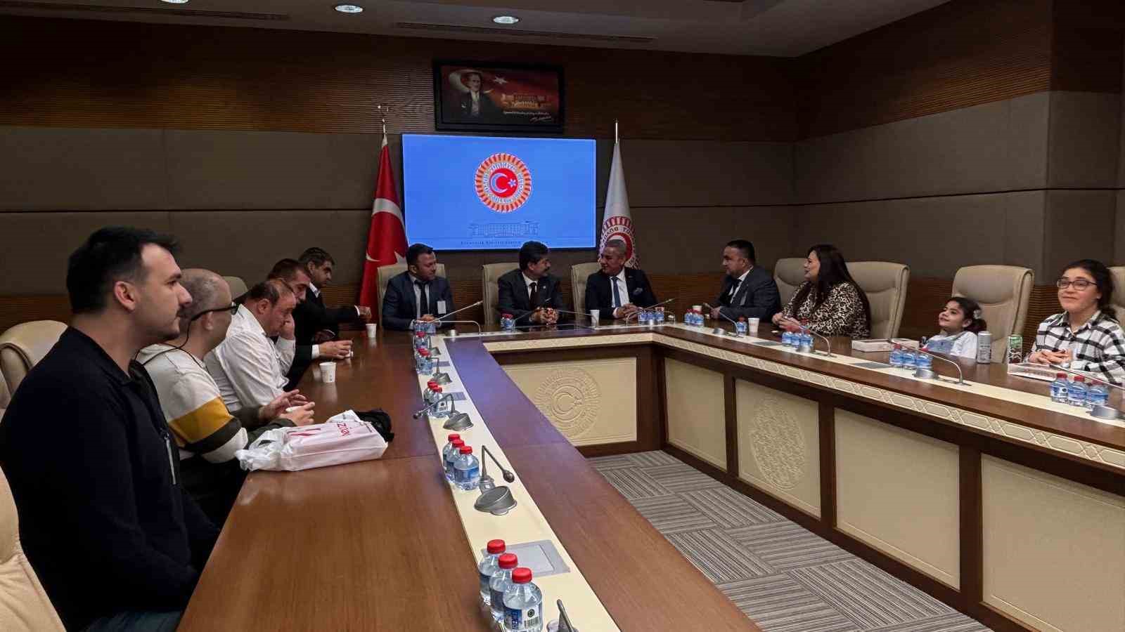 Kırşehir Beyazay Şubesinden TBMM ziyareti
