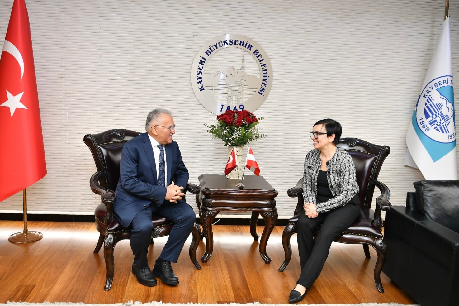 Başkan B&uuml;y&uuml;kkılı&ccedil;, Avusturya&rsquo;nın Ankara B&uuml;y&uuml;kel&ccedil;isi Juen&rsquo;i ağırladı
