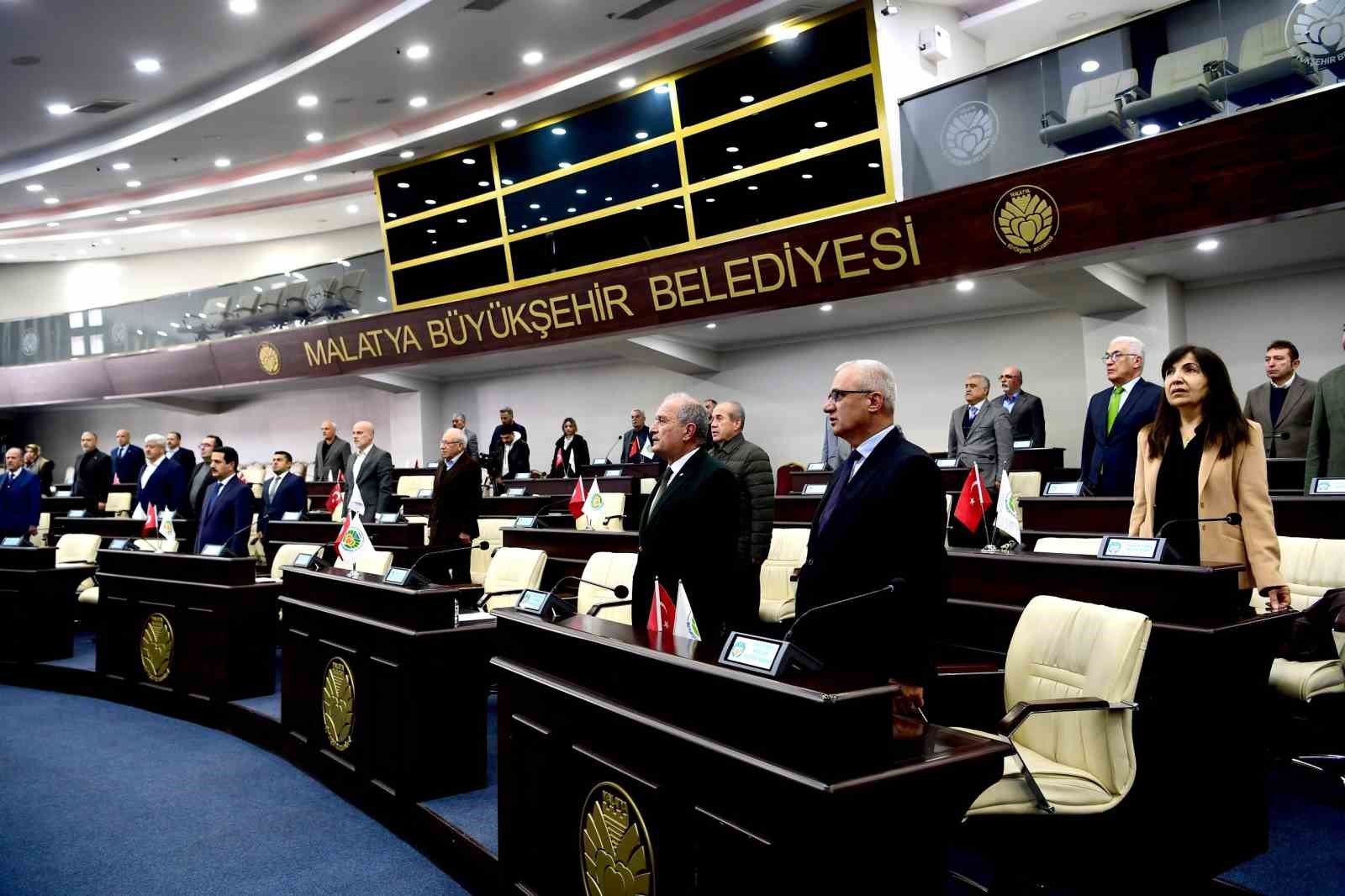 Malatya B&uuml;y&uuml;kşehir Belediye Meclisi Şubat ayı toplantısı yapıldı
