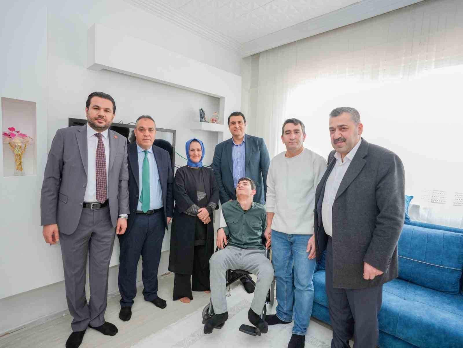 Başkan Yılmaz&rsquo;dan engel tanımayan hizmet
