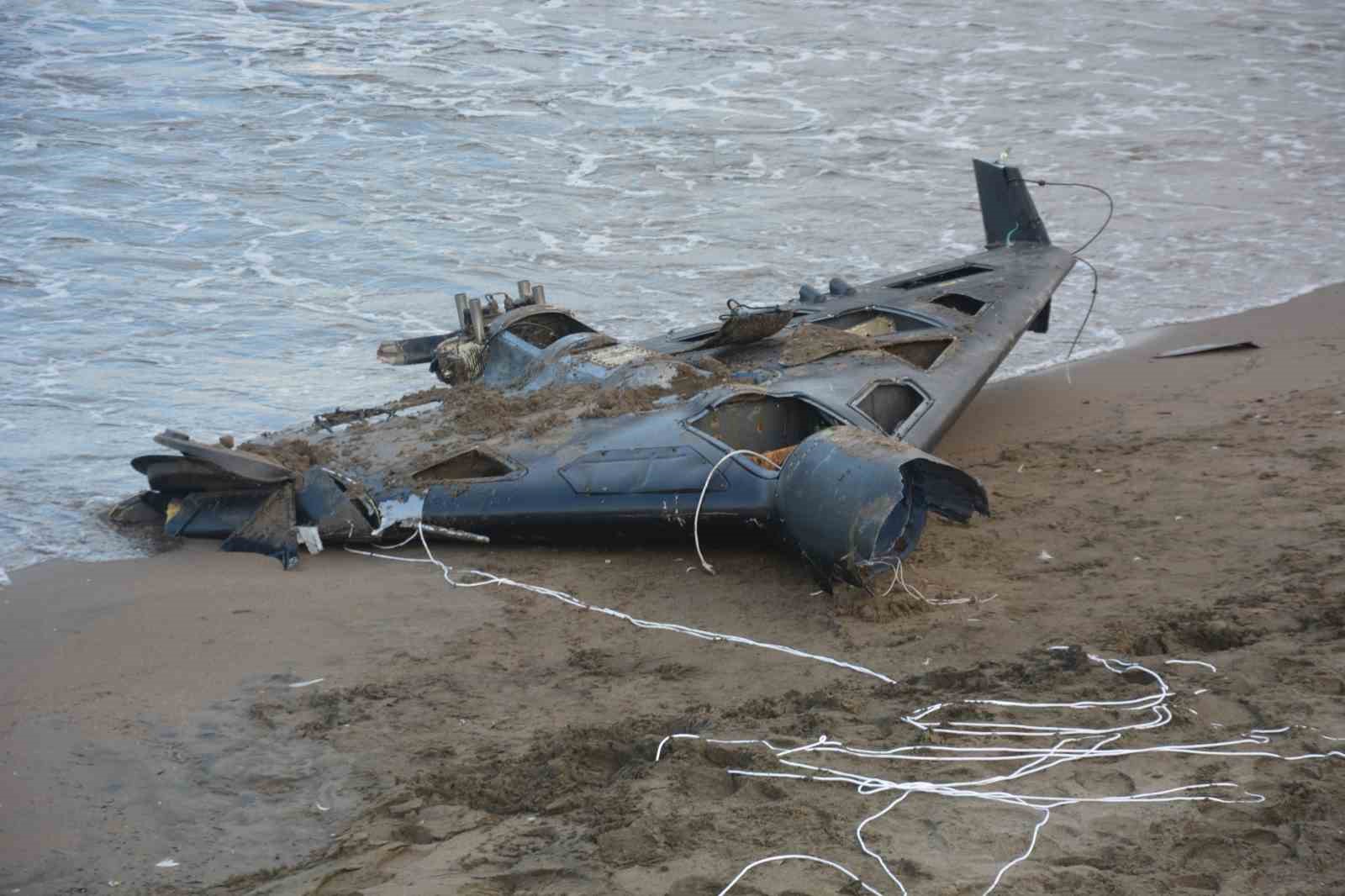 Ordu’da sahile vuran insansız hava aracı parçası, İran yapımı kamikaze çıktı