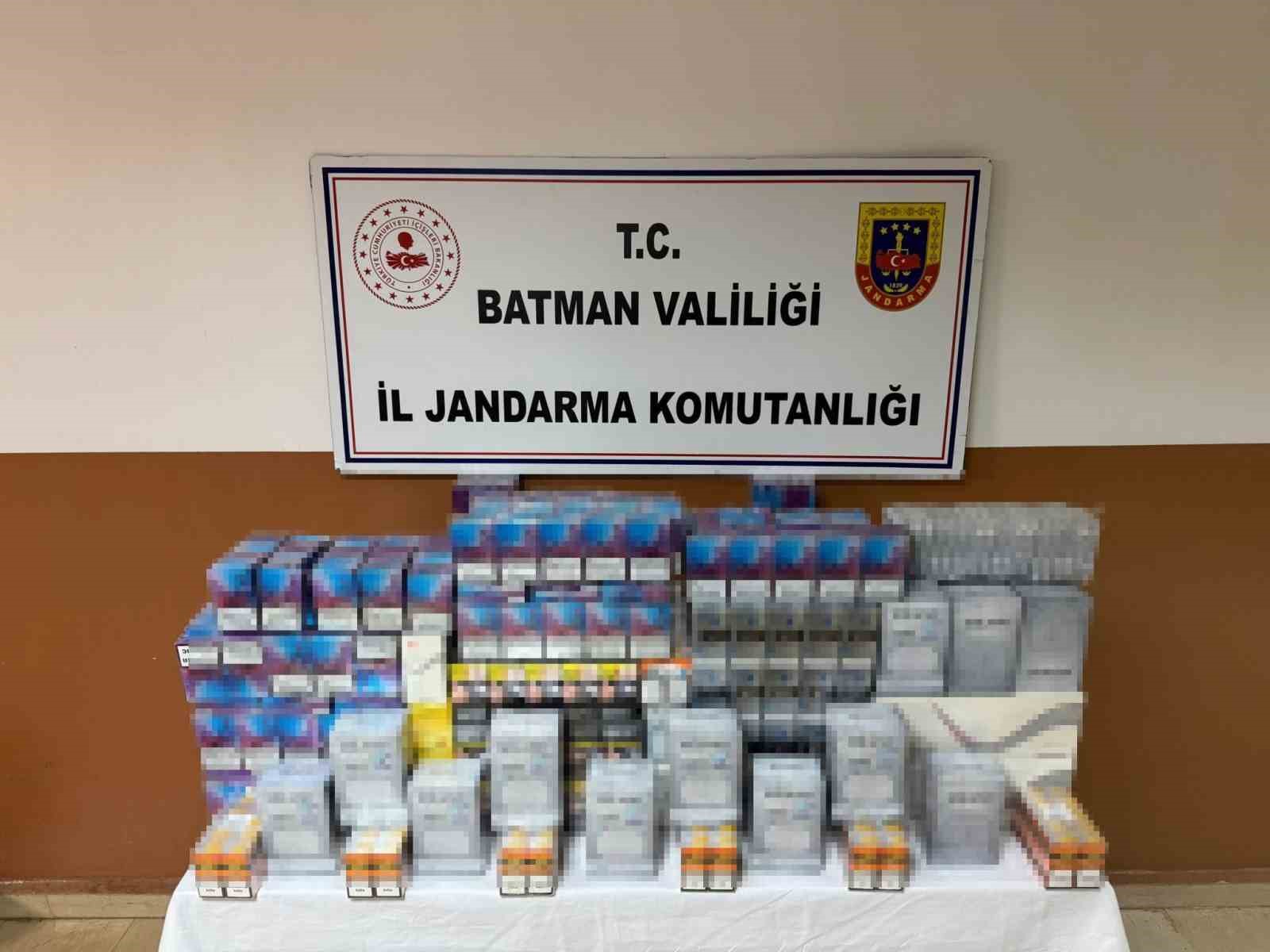 Gerc&uuml;ş&rsquo;te ka&ccedil;ak sigara operasyonu
