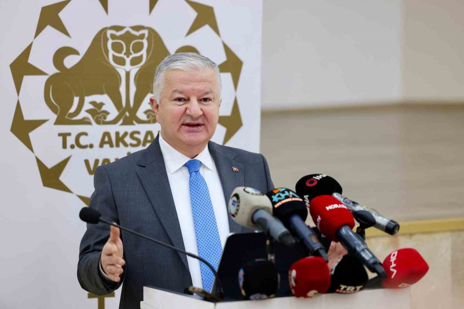 Vali Duru: "Aksaray çok güçlü bir potansiyele sahip"