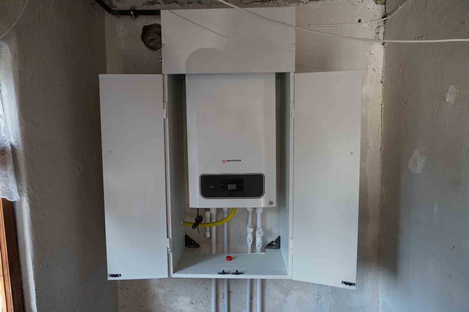 Ordu B&uuml;y&uuml;kşehir 124 aileyi doğal gaza kavuşturdu
