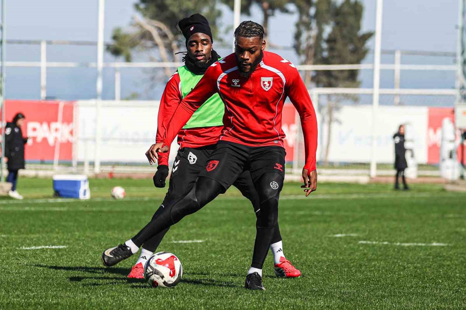 Samsunspor’da Antalyaspor maçı hazırlıkları devam ediyor