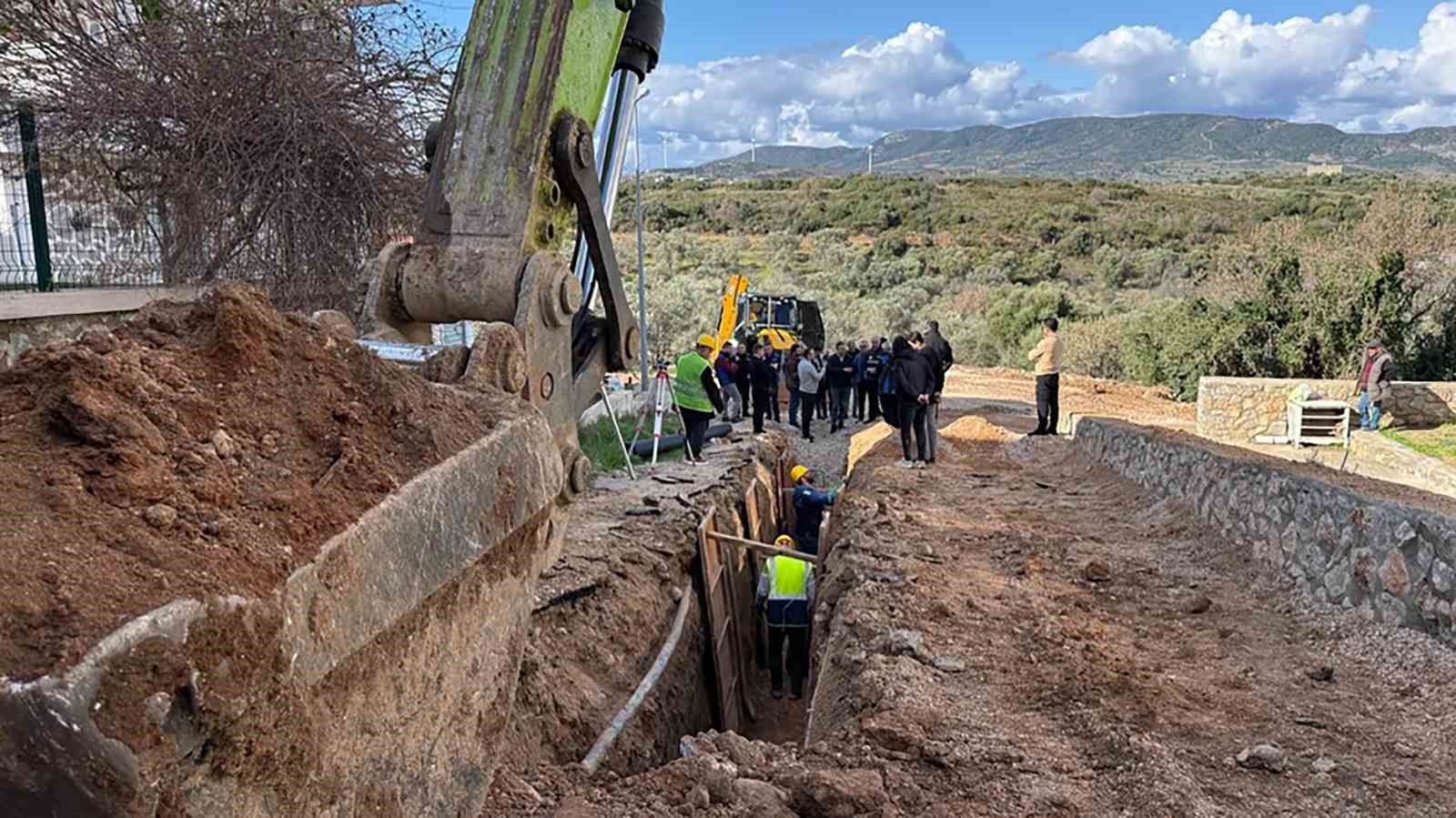 MUSKİ Genel M&uuml;d&uuml;r&uuml; Şeng&uuml;l Dat&ccedil;a&rsquo;daki yatırımları yerinde inceledi
