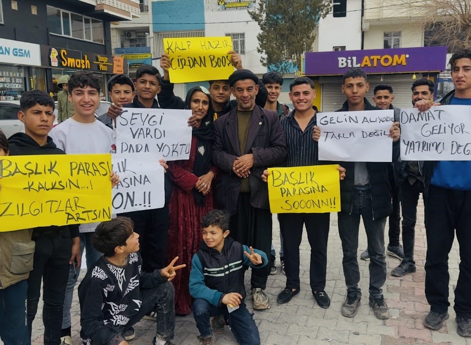 Şanlıurfa’da 2 milyon TL’ye ulaşan başlık parasına tepki