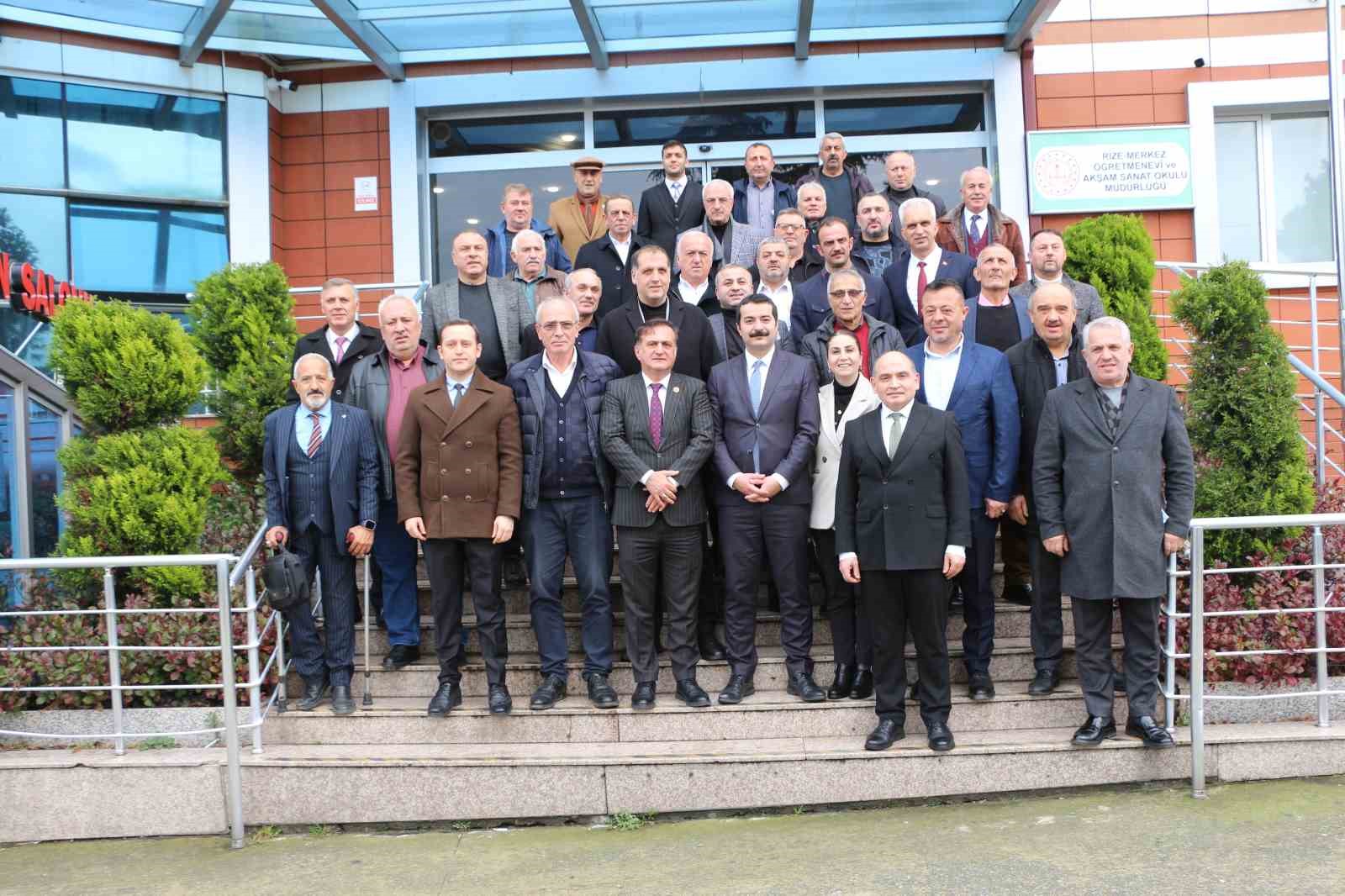 Rize’de muhtarlara yönelik denetimli serbestlik bilgilendirme toplantısı yapıldı