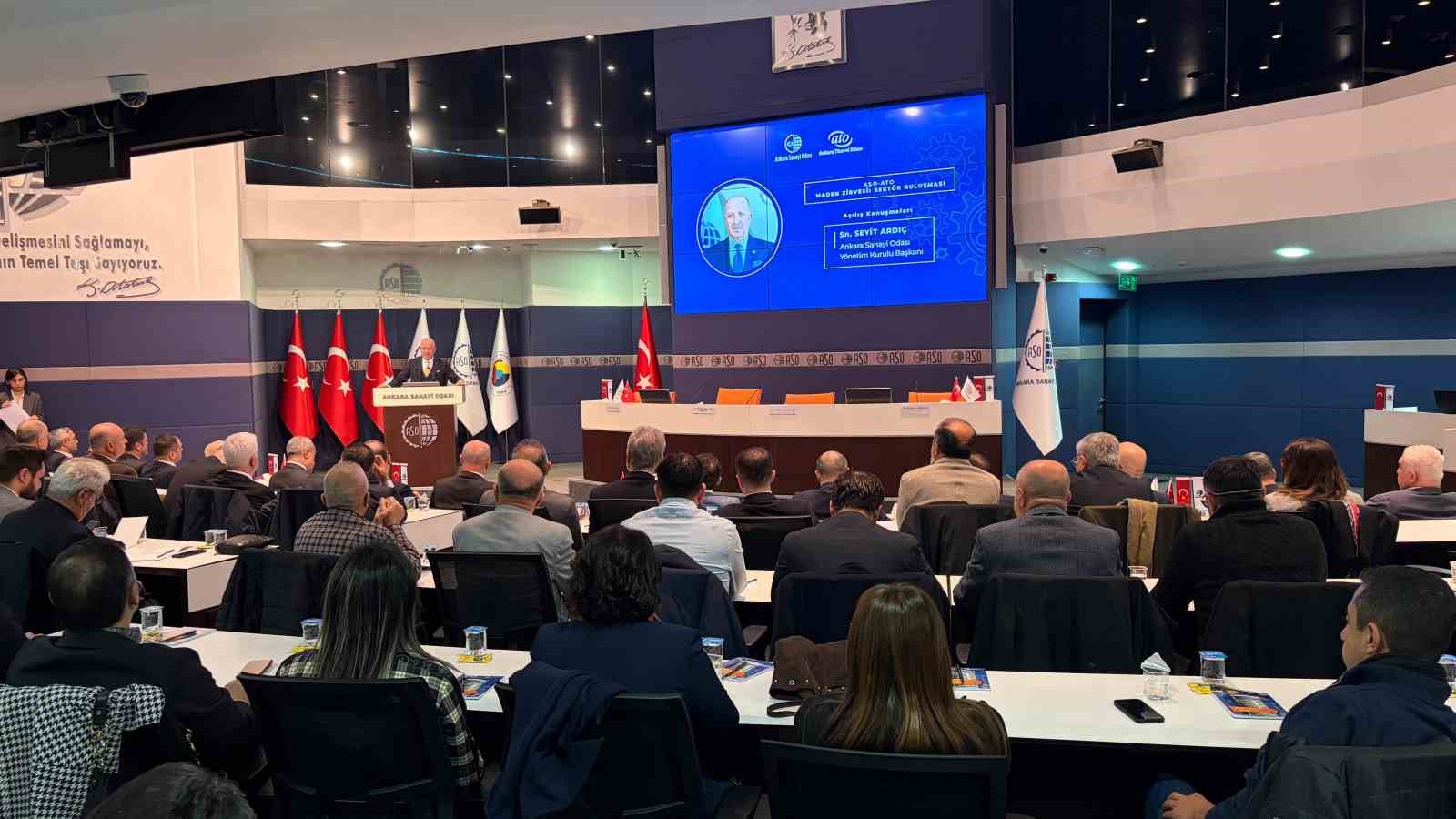 ASO Başkanı Ardı&ccedil;: "2024&rsquo;te 6 milyar dolar olan toplam maden ihracatımız, 2025&rsquo;te y&uuml;zde 3,4 artışla 6,2 milyar dolara y&uuml;kseldi"
