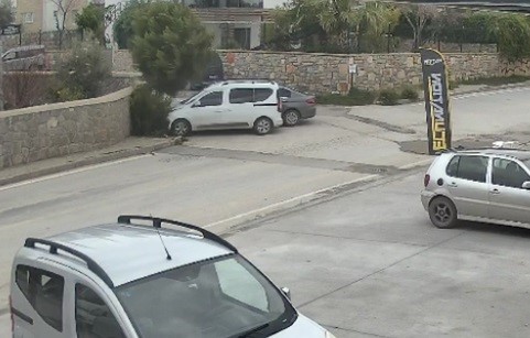 Bodrum’da kazaya karışan sürücünün ehliyetine el konuldu