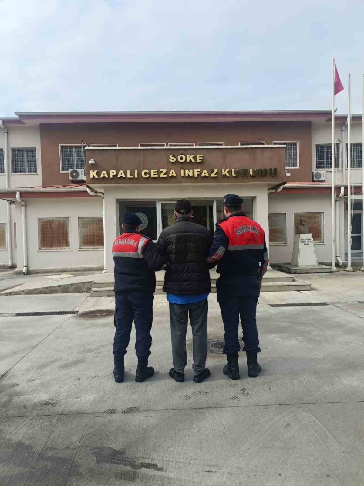 Didim’de 8 yıl hapis cezası bulunan hükümlü yakalandı