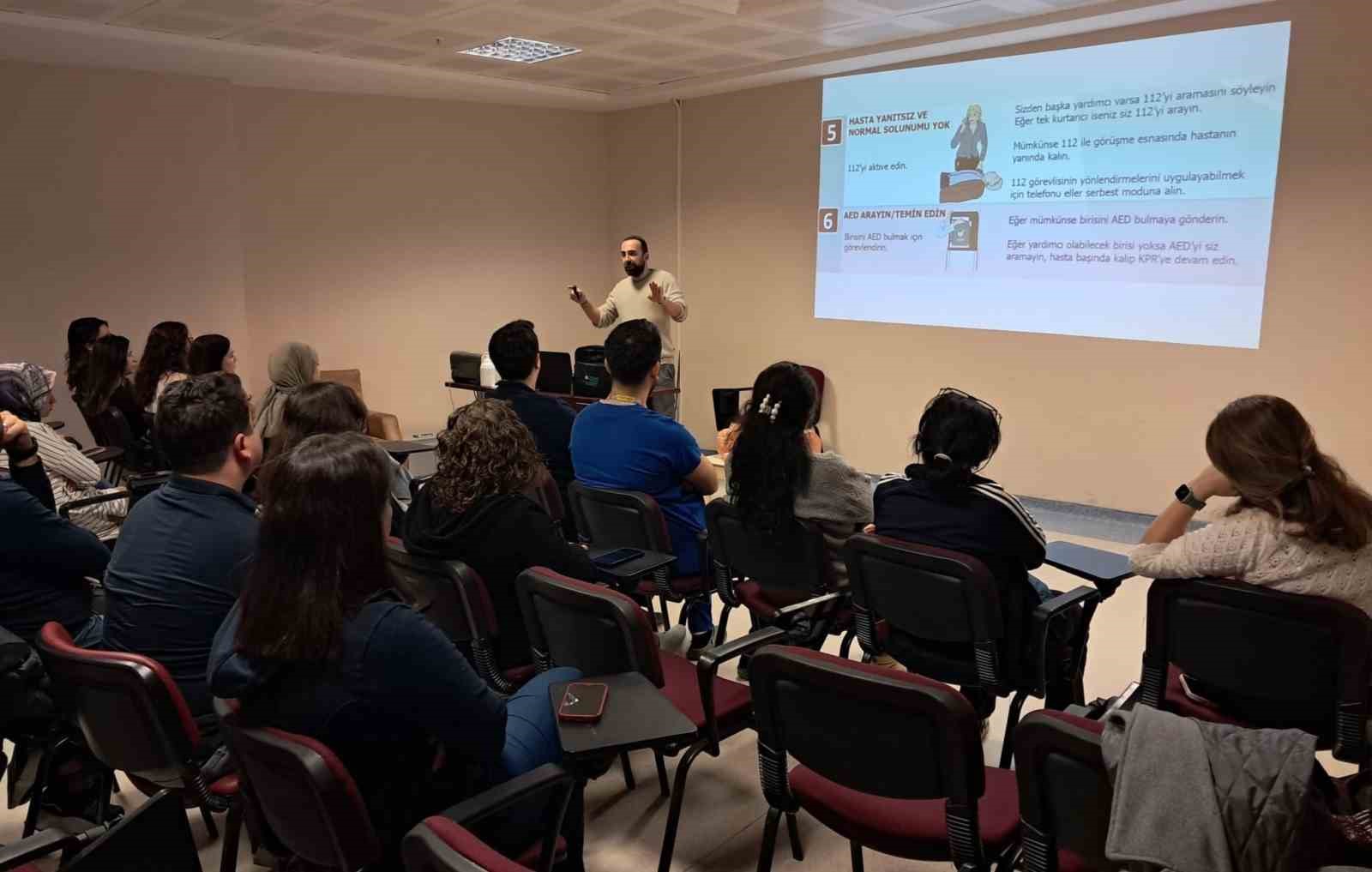 Nazilli&rsquo;de sağlık personeline "Yaşam Desteği ve Triyaj" eğitimi
