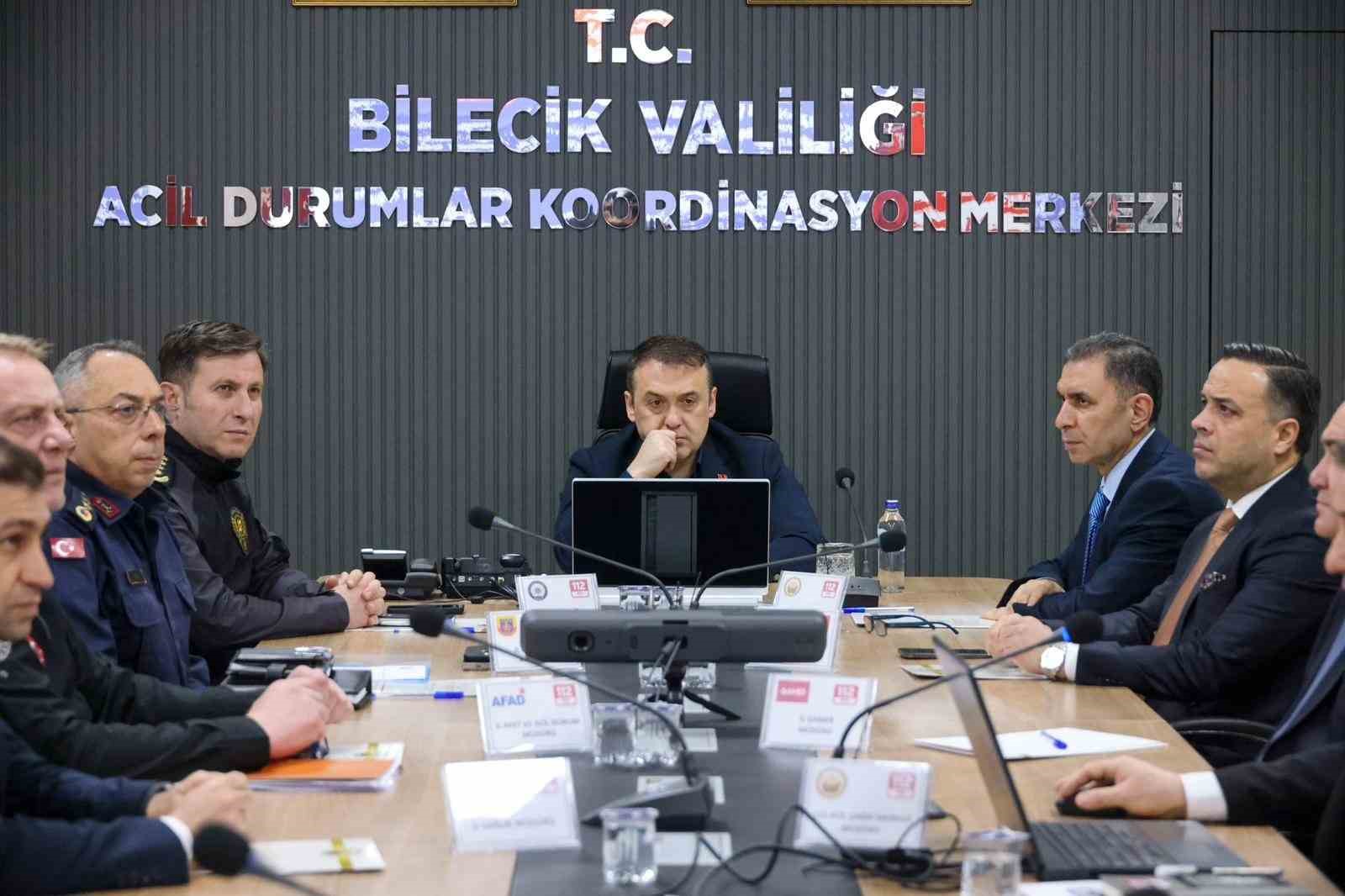 Bilecik’te 112 Acil Çağrı Hizmetleri İl Koordinasyon Komisyon Toplantısı yapıldı